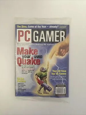 PC Gamer Magazine APR 2000 - Back Issue COMPUTER Magazine (CD-ROM) Top 50 Games • $78