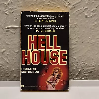 Hell House By Richard Matheson First Warner Books Paperback Printing 1985 • $9.99