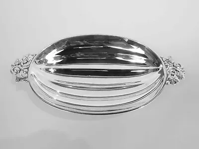 Tiffany Bowl 22974 Art Deco Modern Classic Melon Dish American Sterling Silver • $626.50
