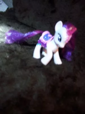 My Little Pony Story Feature Rarity The Unicorn Horn Lights Up! • $25.19