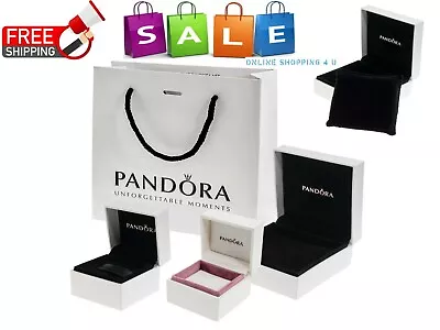 Genuine Pandora Jewellery Gift Box Charm Box Ring Bracelets Necklace Earrings • £6.39