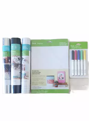 Cricut Creative Set Including Printable Vinyl Sheets Transfer Tape & Foil • $29.99