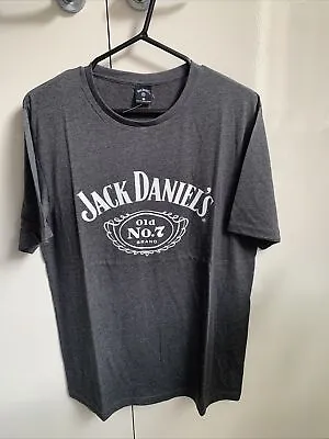 Jack Daniels Tennessee Whiskey Adult Tshirt Size Medium Old No 7 • $14.99