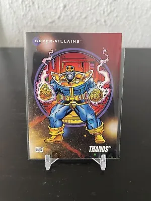 Thanos Marvel Impel 1992 Super-Villains Trading Card 126 Series 3 MCU Avengers • $0.99