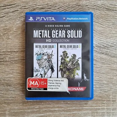 Metal Gear Solid HD Collection (PlayStation Vita UK PAL) • $85