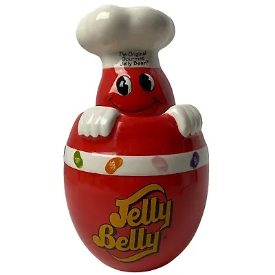 £17.74 • Buy Mr. Jelly Belly Red Ceramic Candy Jar Original Gourmet Jelly Bean 2006