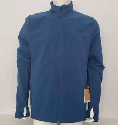 THE NORTH FACE MEN GRID FLEECE LIGHTWEIGHT FULL ZIP JACKET Monterey Blue S-XXL • $34.77