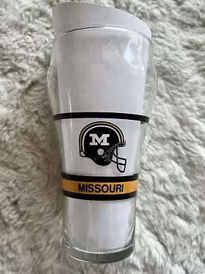 Vintage University Of Missouri Tigers Coca Cola Football Glass • $15