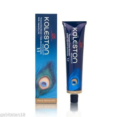 £11.88 • Buy Wella Koleston Perfect Hair Color - PURE NATURALS Shades 60ml Tube (LIST #1)