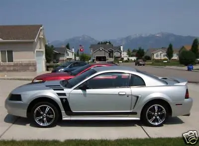 99-04 Ford Mustang Boss Style Side Stripes Gt Cobra V6 Vinyl Graphics Decals • $99.99