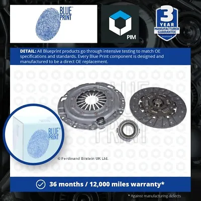 Clutch Kit 3pc (Cover+Plate+Releaser) ADG030129 Blue Print H60616510 H60616510S1 • $125.38