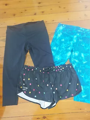 2 X Womens Sports Tights + 1  X Womens Shorts - Size 14 • $30