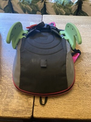 £18 • Buy Trunki Boostapak Travel Booster Car Seat / Backpack Green / Black & Grey Used