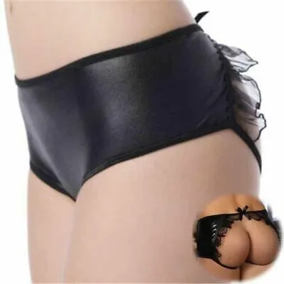 £3.94 • Buy Sexy Lingerie Backless Knickers Underwear Open Back Size Plus Briefs Butt New