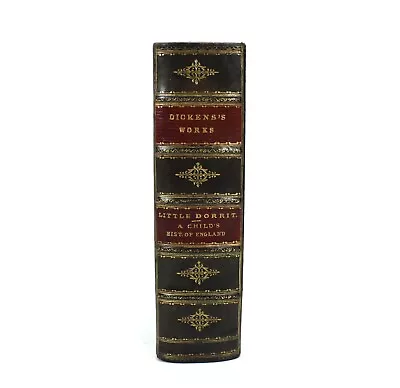 Charles Dickens Little Dorrit & A Child's History Of England Chapman & Hall 1875 • £42