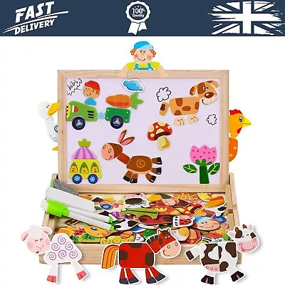 £14.99 • Buy Magnetic Educational Toys Game For Girls Boys Toddler Kids 3 4 5 Years Old Board
