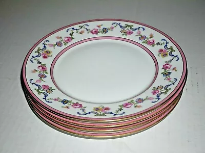 C. Ahrenfeldt Limoges French Depose 4 Salad Plates France For Rich & Fisher NY • $49.99