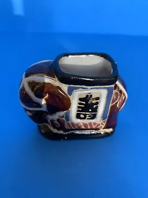 Vintage Ceramic Elephant Toothpick Holder From South Korea • $6