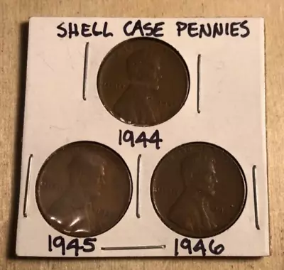 Shell Case Penny Collection In A Coin Flip • $3.99