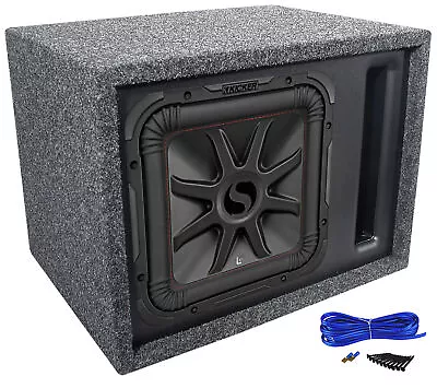 KICKER 45L7R124 12  1200w L7R Solo-Baric Car Subwoofer+MTX Sub Enclosure L7R124 • $252.90