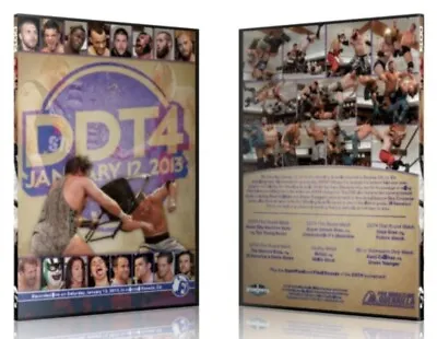 £17.99 • Buy OFFICIAL PRO WRESTLING GUERRILLA DDT4 2013 PWG Wrestling