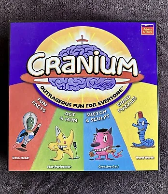 CRANIUM Board Game. Family Creative Party Fun. 2005. • £4.95