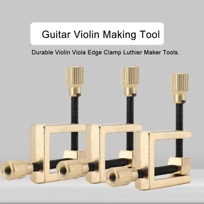 Guitar Violin Making Tools Repair Violin Crack Clamps Luthier Tool 3pcs/set • $21.85