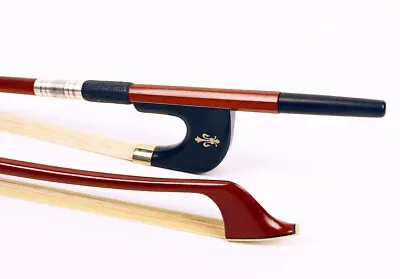 Brazilwood 1/2 Double Bass Bows Upright Bass Bow Germany String Bass Bow Ebony • $50.04