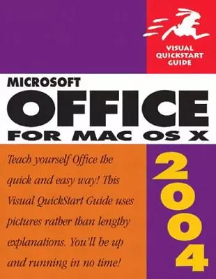 Microsoft Office 2004 For Mac OS X By Schwartz Steve • $5.15