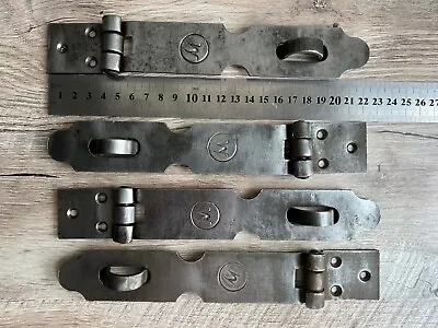 Vintage Hasp & Staple Hatch Lock Grade Strong Steel Security Lock 8 5/8  Long М  • $14.99