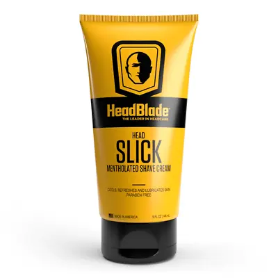 $14.99 • Buy HeadBlade HeadSlick Men's Head & Skull Shaving Cream 5 Oz