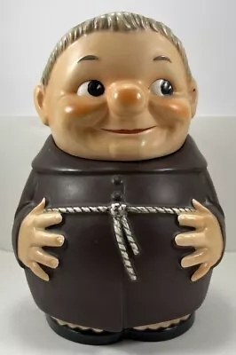 1956 W. GOEBEL FRIAR TUCK MONK COOKIE JAR  WESTERN GERMANY Open Toes Vintage • $139.99