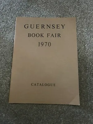 £10 • Buy Guernsey Book Fair 1970 Catalogue  Brewhouse