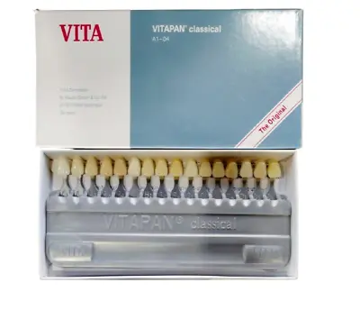 Dental VITAPAN Classical Shade Guide 16 Colours A1-D4 FREE SHIPPING • $34.49