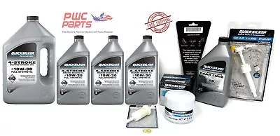 MERCURY Quicksilver 150 EFI 4-Stroke FULL SYNTHETIC Oil Change Maintenance Kit • $229.95