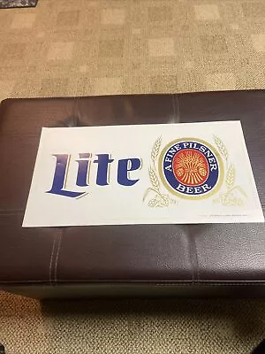 Large Vintage Miller Lite Stickers • $14.99