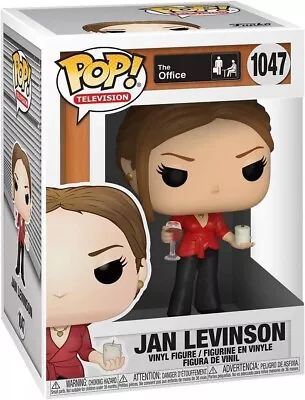 Funko POP! The Office - Jan Levinson With Wine & Candle Pop Vinyl Figure #1047 • $19