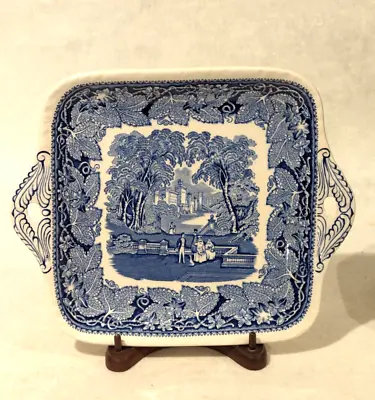 Vintage Mason's Ironstone Vista Blue Plate • $45