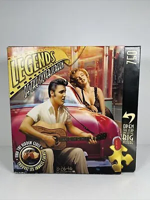 Legendary Crossroads Elvis Presley 750 Piece Puzzle Legends Of The Silver Screen • $9.99