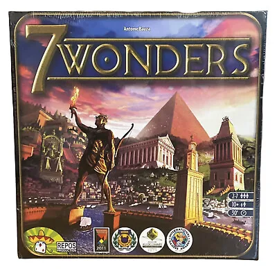 Seven 7 Wonders Board Game Antoine Bauza Brand New Sealed Rpg Fantasy Adventure • £22.90