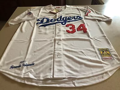 Mitchell & Ness Cooperstown Collection 1981 LA Dodgers Fernando Valenzuela - XL • $109.99