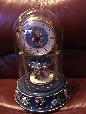 Christmas Avon VTG 1997 Nutcracker Anniversary Clock Dance Of Sugar Plum Fairy • $35