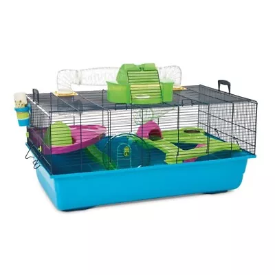 Savic Hamster Cage Heaven 80 Small Pet Cage With Accessories 2 Tiers Cage - NEW • £109.90