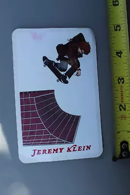 Hook-Ups Jeremy Klein Downtown LA Brick Banks Z75C Vintage Skateboarding STICKER • $32