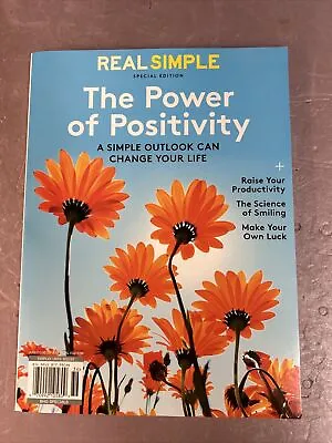 Real Simple ~ The Power Of Positivity ~ Special Edition 2023~ Make Your Own Luck • $1.99