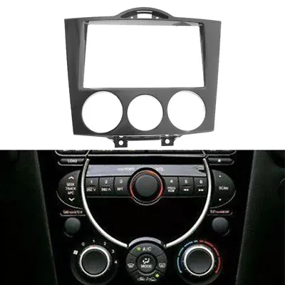 2Din Car Radio Stereo Fascia Dash Panel Bezel Trim Kit Frame For Mazda RX8 2003+ • $67.19