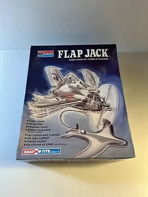 Vintage Monogram Flap Jack Plastic Model Kit  Snap Tite #1143 - Parts Sealed • $189.99