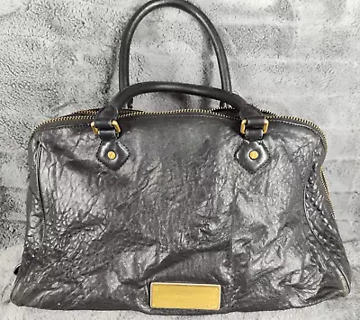 Vintage Marc Jacobs Black Pebbled Leather Shoulder Bag ST11 • $20
