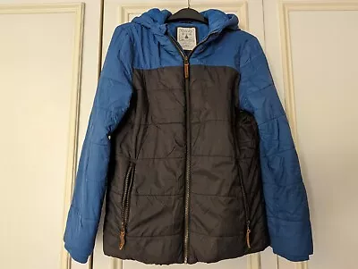 Boys Blue Fat Face Coat 12-13 • £5