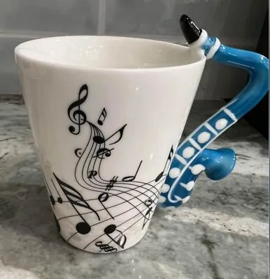 Instruments Saxophone Music Note Cup/mug 12.9 Oz • $6